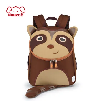 

2018 New 3D Kindergarten Bags Children's Small Backpack Cartoon Cute Anti Lost Pack Kids Shoulder Bag Kawaii Backpack Wholesale