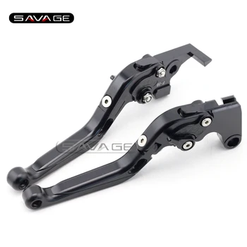 

For YAMAHA FZ8 /Fazer FZ-07 MT-07 MT07 Black Motorcycle Adjustable Folding Extendable Brake Clutch Lever