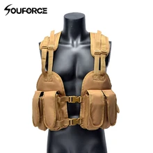 Простой военный жилет на открытом воздухе Многофункциональный легкий боевой жилет спортивная одежда охотничий жилет CS тренировочные костюмы