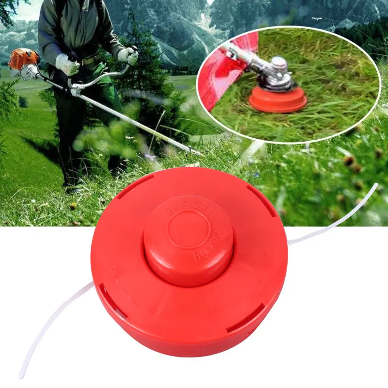 

Trimmer Head Outdoor Gardening Orange ABS Updated Durable Coil Chain