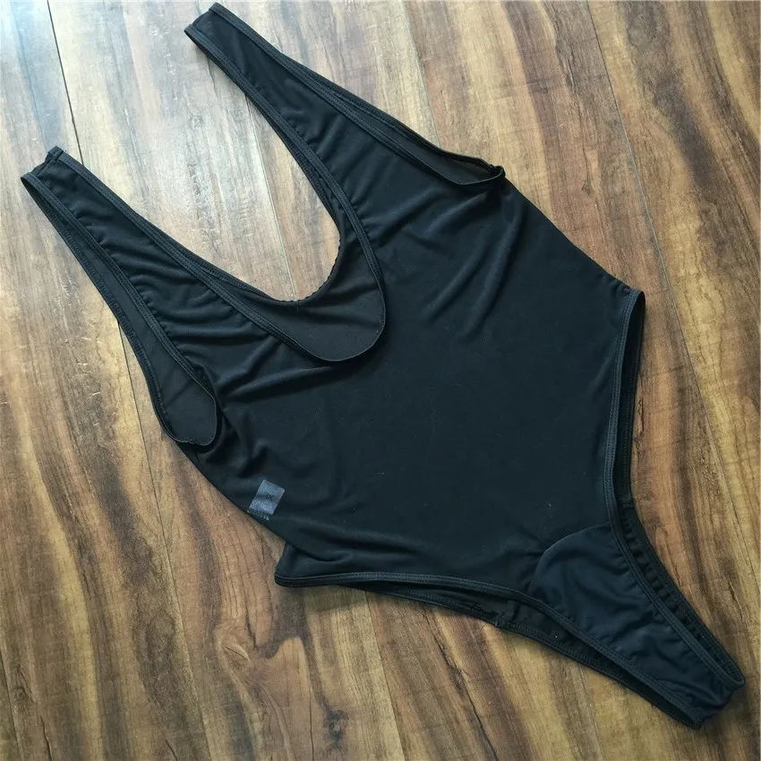 Bkning, черный сетчатый Цельный купальник, стринги, женская одежда для плавания,, высокий крой, купальные костюмы, женский боди, сексуальный цельный купальник