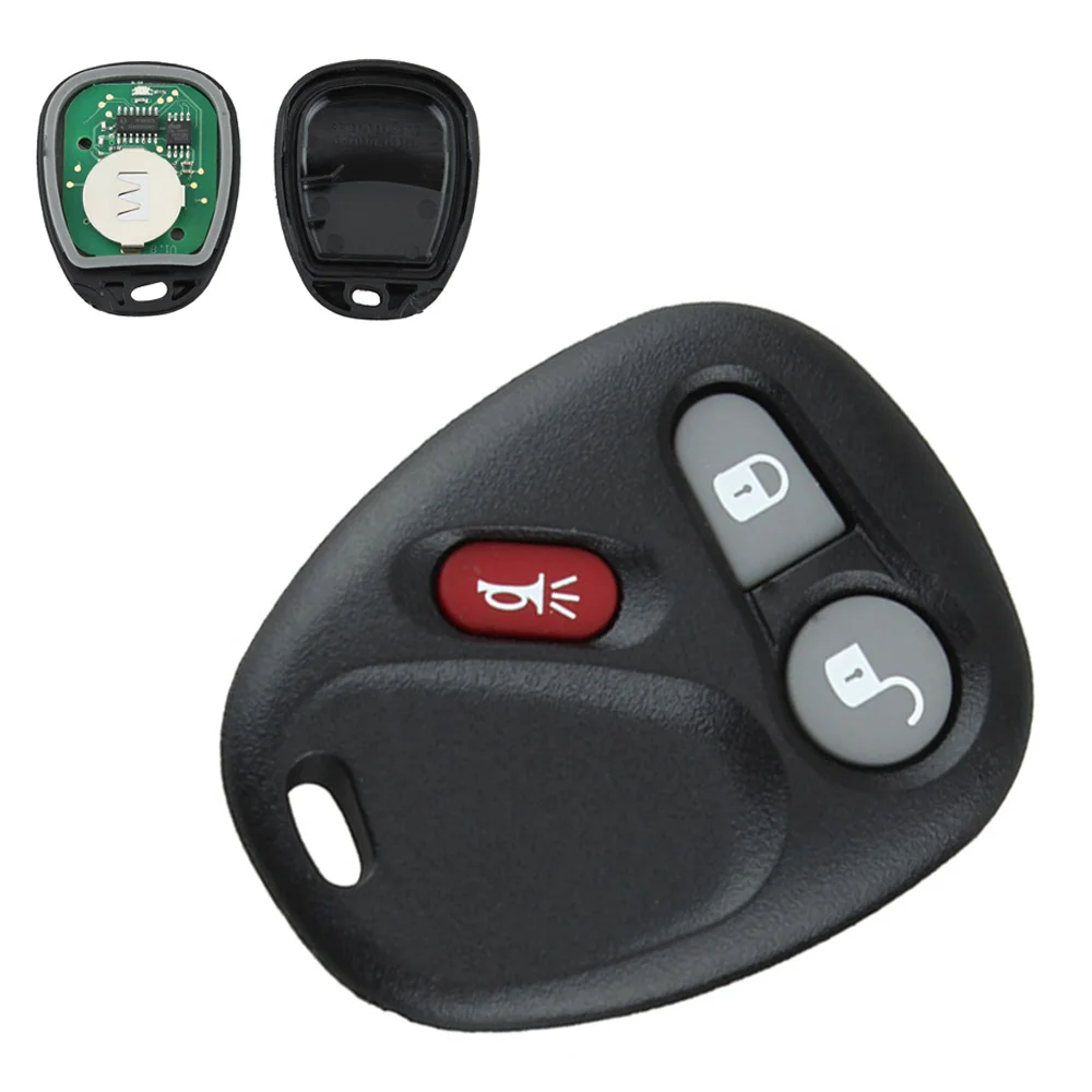 

315MHZ 3 Buttons Keyless Entry Remote Key Fob with Chip for Cadillac / Chevrolet / GMC / Hummer / Pontiac Torrent 2003-2007