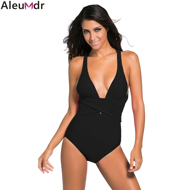 Aleumdr Women Plus Size One Piece biquini feminino praia Self Tie Swimwear Bathing Suits Black Red Beach Wear Swimsuits 41943 plus-size-black-swimsuit : image Aleumdr Women Plus Size One Piece biquini feminino praia Self Tie Swimwear Bathing Suits Black Red Beach Wear Swimsuits 41943 plus-size-black-swimsuit