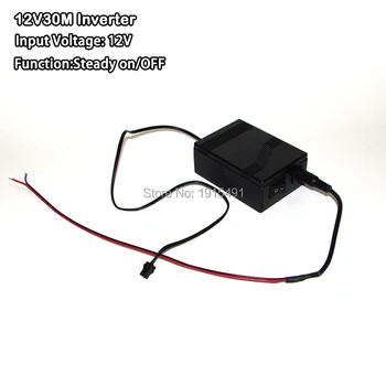 

New type 12V Holiday Lighting EL wire inverter/driver for loading 30meters EL wire or EL strip Without Cigar lighter