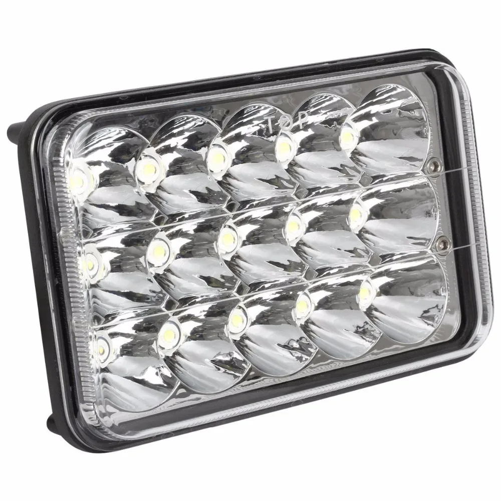 Светодиодные фары 4x6 дюймов для Kenworth T800 T400 T600 W900B W900L Ford|projector led headlights|led headlightled