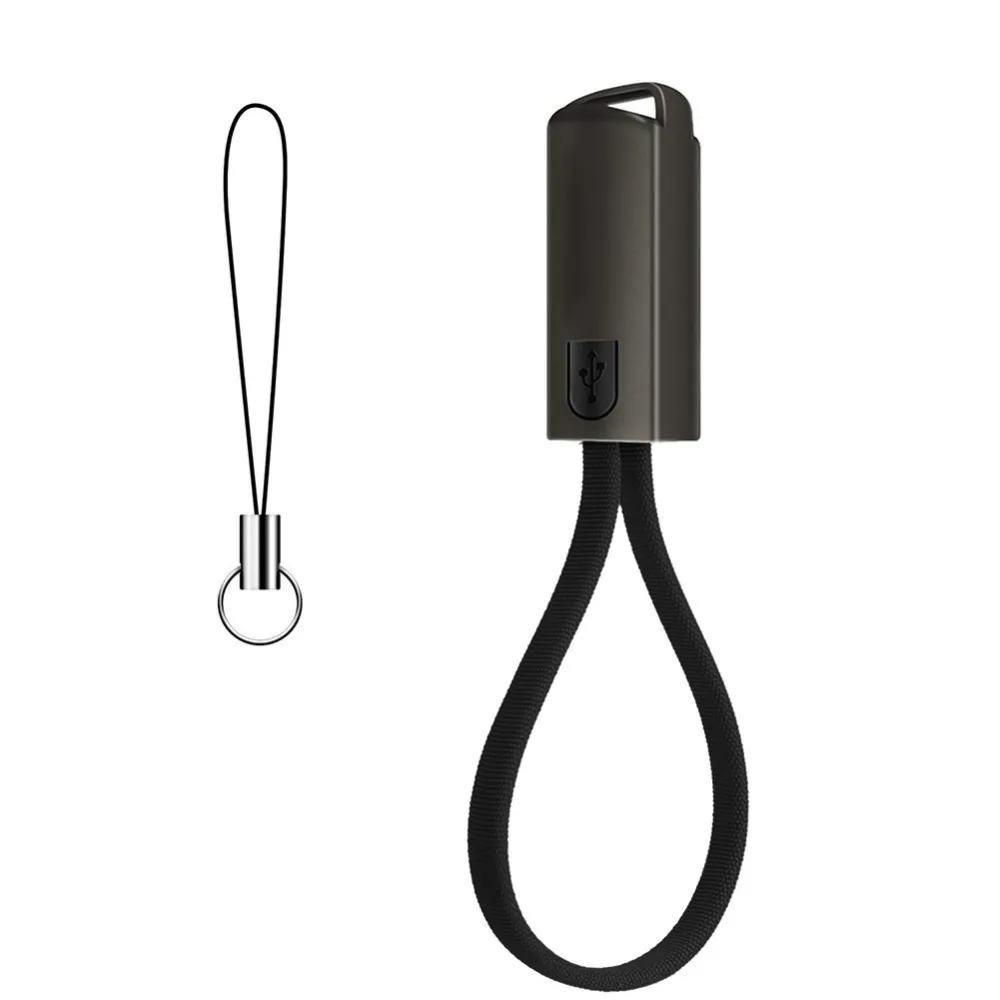 

Type-C Utility Short Portable USB Cable Keychain to USB-A Phone Charging Cord for Samsung Galaxy S9/S8 Plus/Note 9/8 Sony