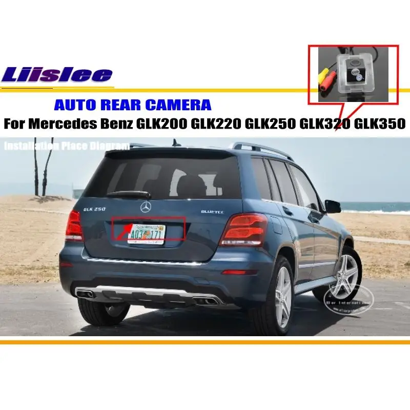 

Liislee Car Camera For Mercedes Benz GLK200 GLK220 GLK250 GLK320 GLK350 / Rear View Camera / NTST PAL / Reverse Hole Camera
