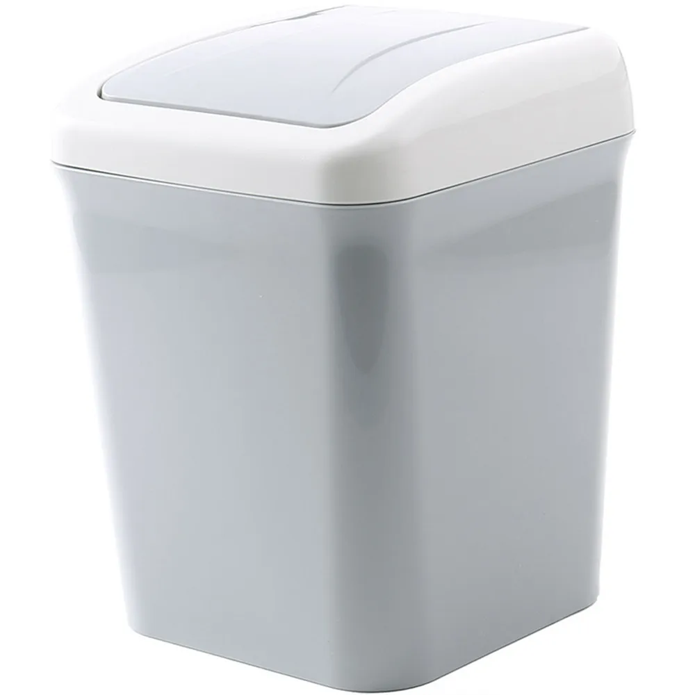 

Waste bin 2018 New Mini Desktops Mini Creative Covered Kitchen Living Room Trash Can clever bucket cubo de basura