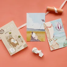 30 листов/партия в День кошки открытка/поздравительная открытка/рождественские и новогодние подарочные открытки