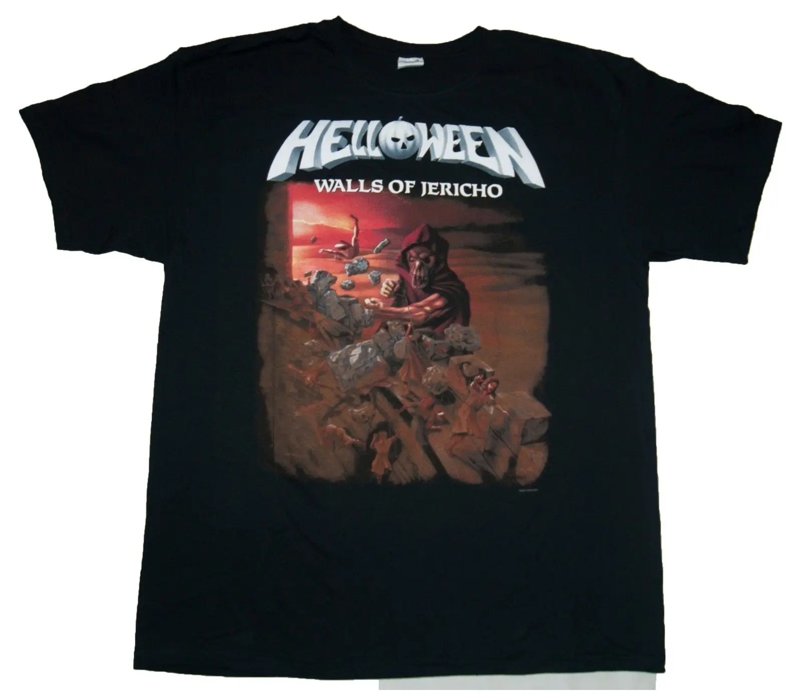 

Helloween Walls Of Jericho T Shirt S M L Xl 2Xl Brand New Official T Shirt
