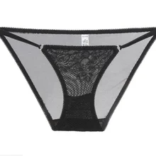 High quality ladies sexy openwork briefs Underwear Mesh sexy lace women panties Breathable Seductive transparent briefs black high quality openwork lace black spandex corsets garters for women