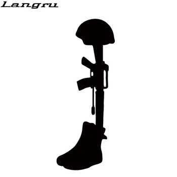 

Langru Car Styling Soldier Memorial Vinyl Decal Car Army Marine Corps Window Bumper Sticker Vinyl Decal JDM