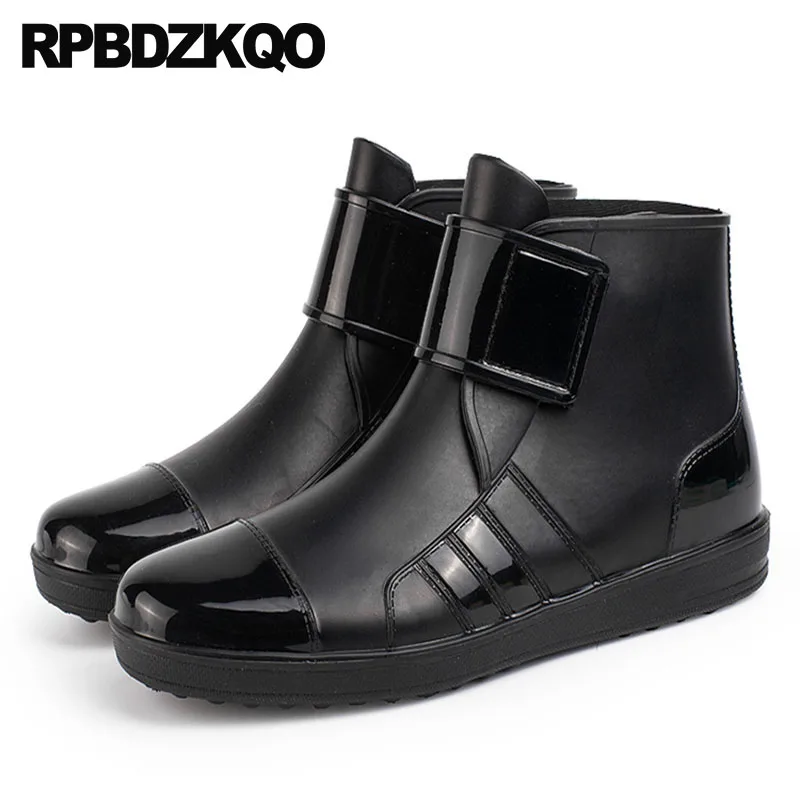 Fall Ankle Designer Rubber Fishing Boots Men Sneakers 2018