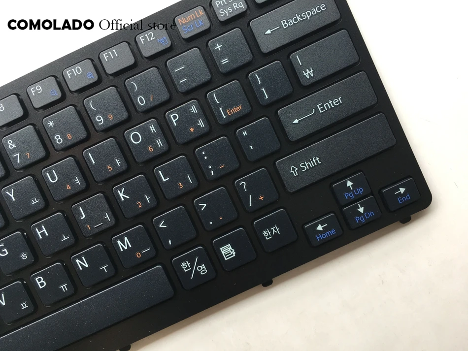 KR Korean Keyboard For Sony Vaio VPC-CW VPC CW VPCCW CW16EC CW18FC black Frame Laptop Keyboard KR Layout (2)