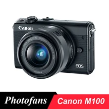 Беззеркальная цифровая камера Canon M100 с объективом 15-45 мм Беззеркальная цифровая камера Canon M100 с объективом 15-45 мм