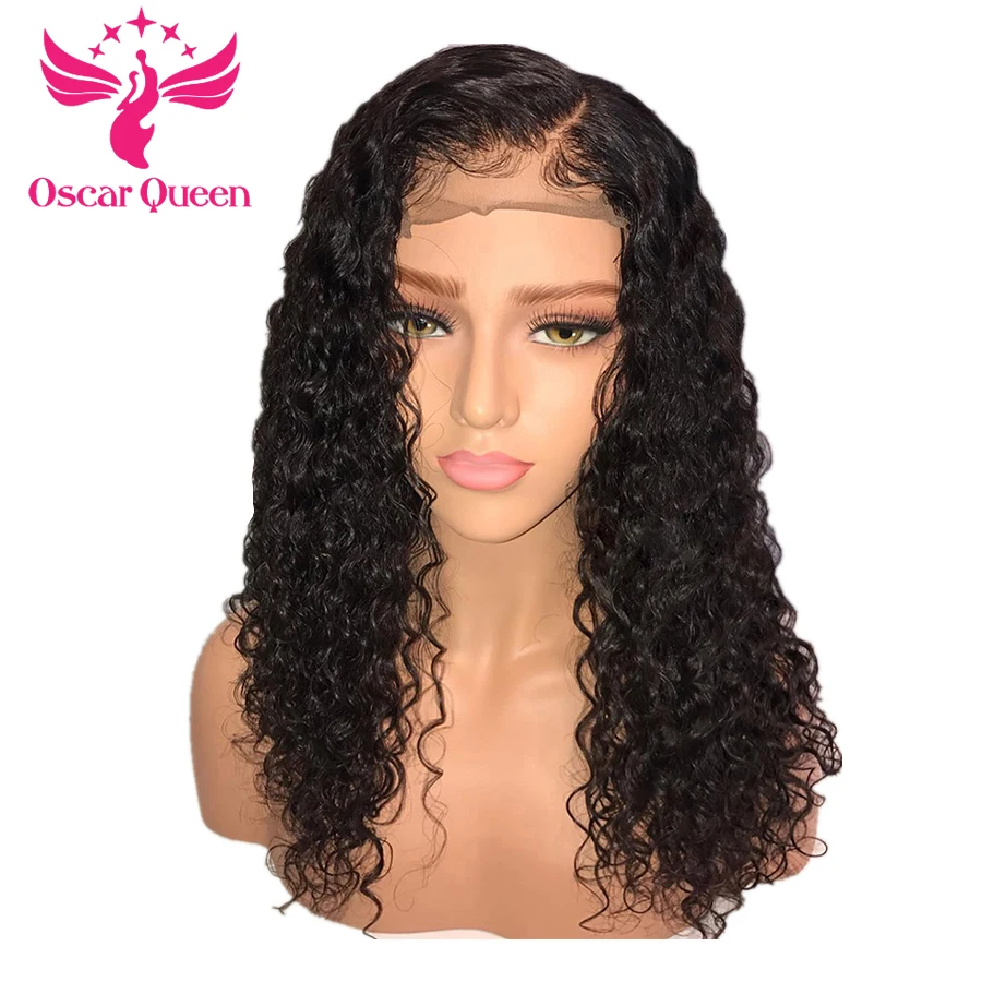 Malaysia Curly Wig Lace Front Human Hair Wigs With Baby Hair Lace Front