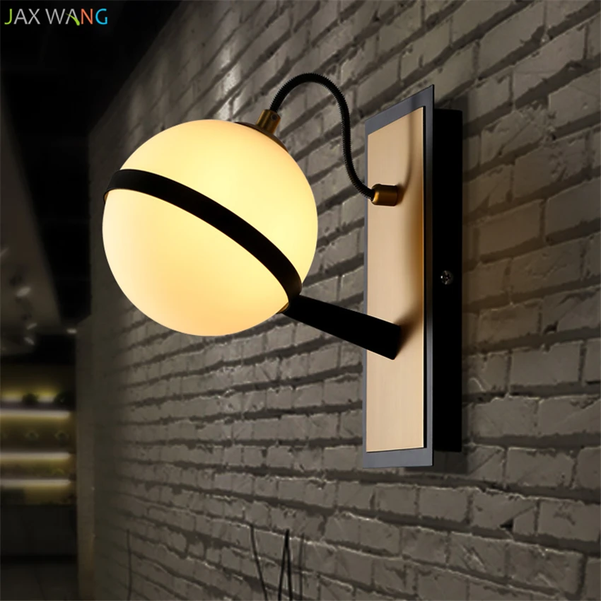 Nordic Modern Wall Lamps for Living Room Aisle Dormitory Bedroom
