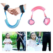1,5 м детские ремни безопасности анти-потеря Регулируемый соединитель на запястье Тяговый канат браслет ремень для детей