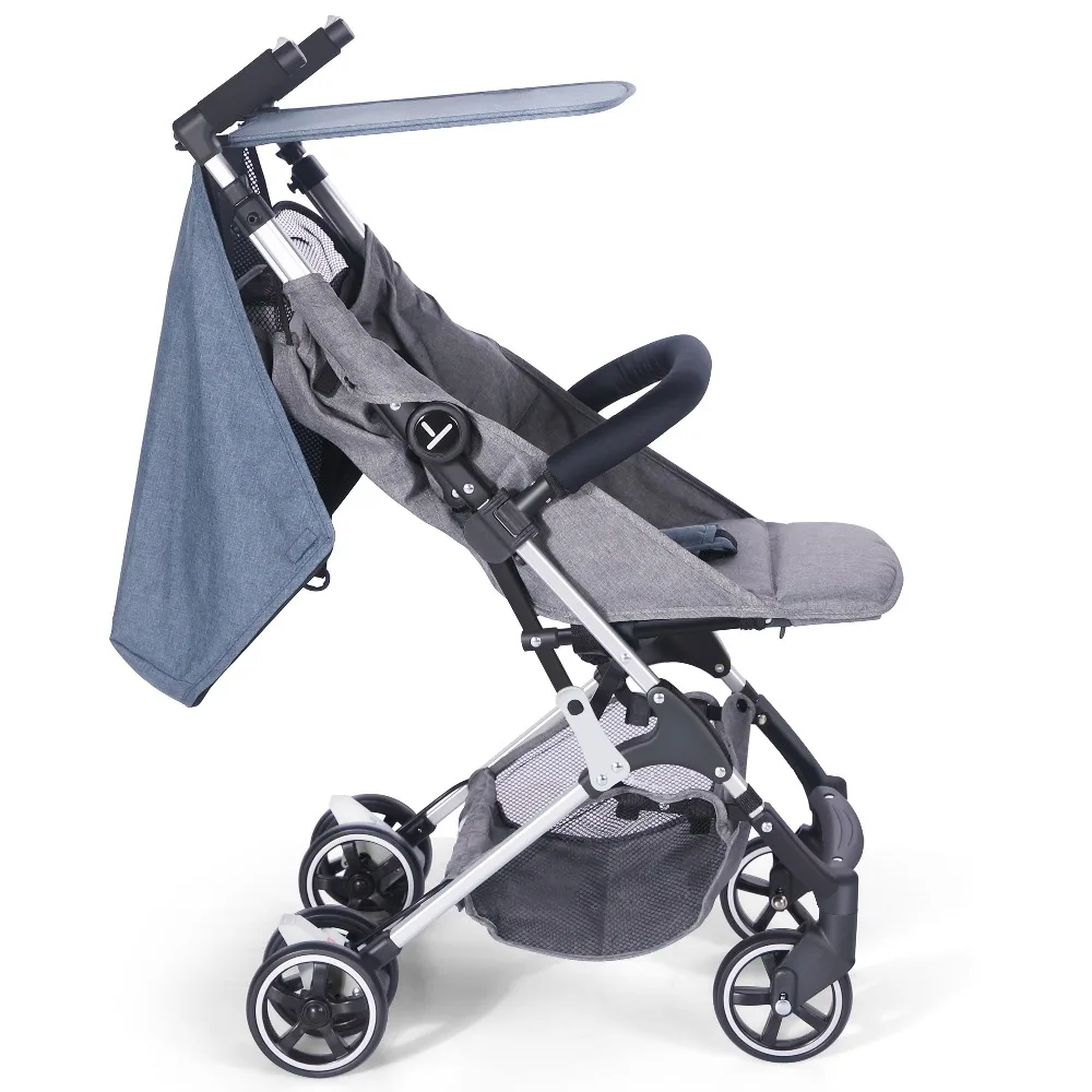 Суперлегкая компактная детская коляска Playkids из полиэстера + катионовой ткани PP EVA