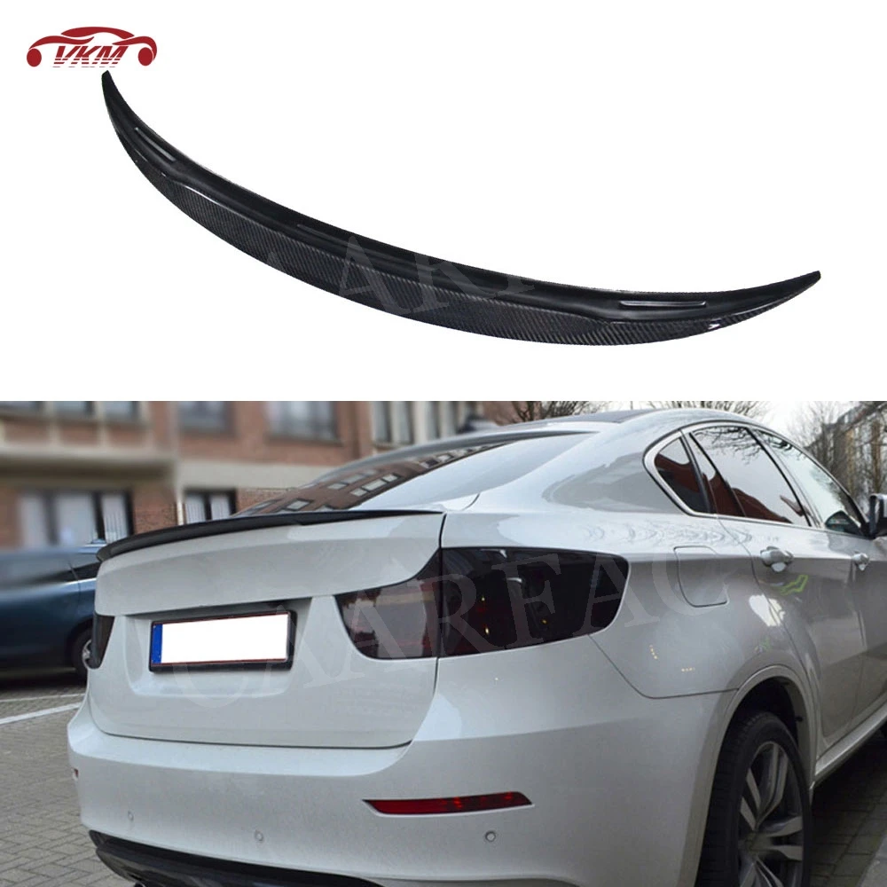Задний спойлер из углеродного волокна/FRP крылья для BMW X6 F16 2015 2016 2017 2018 P стильная