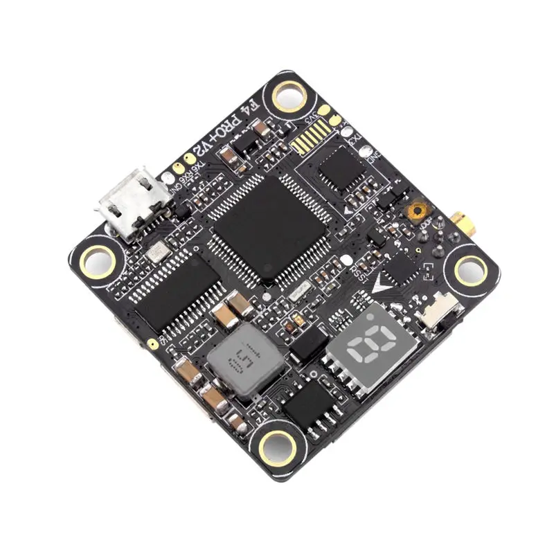 Контроллер полета 30 5*30 5 мм Rcharlance F4 Pro V2 OSD BEC AIO 40CH 25/200/600/800mW VTX для моделей RC запчасть