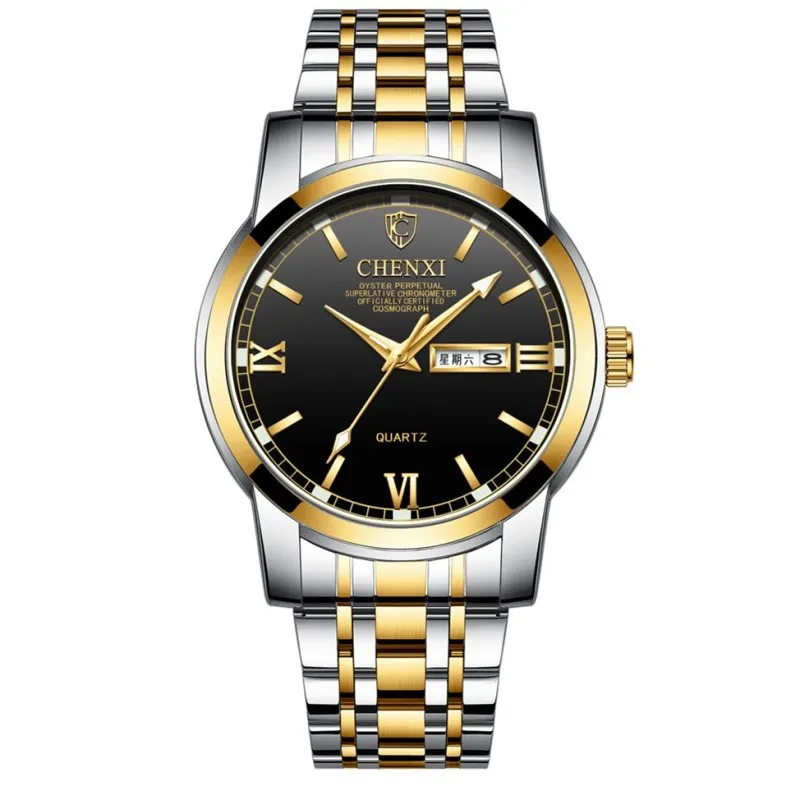 

Men Watches CHENXI Brand Top Quartz Watch Clock For Men Luxury Unique Style Wristwatches Relogio Masculino Military Wrist Watch