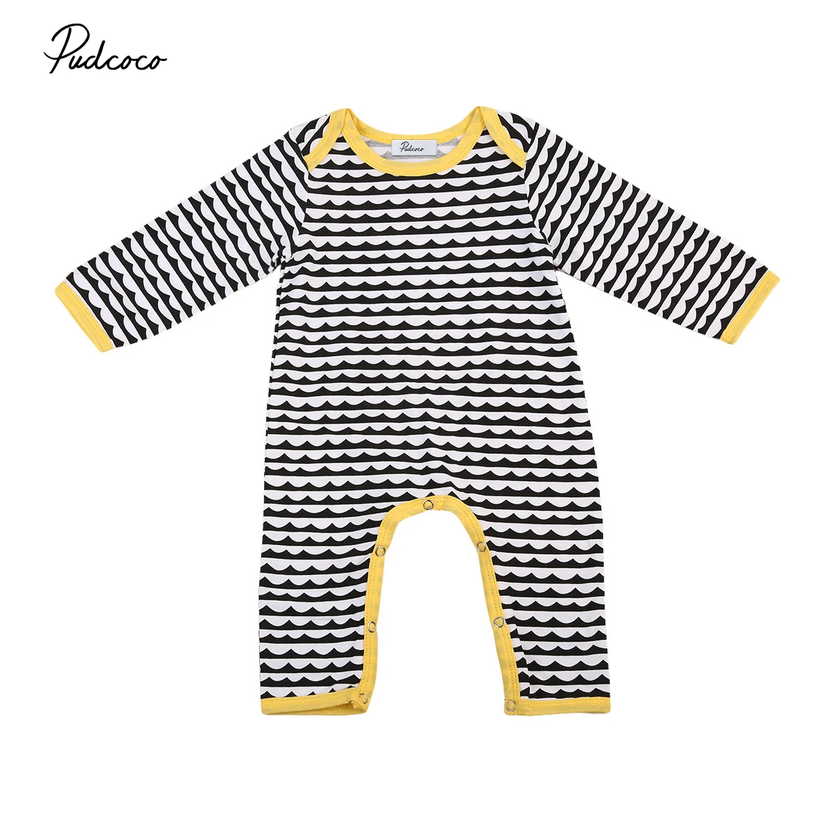 Baby Boys Girls Wave Clothing Autumn Spring Clothes Newborn Kids Romper