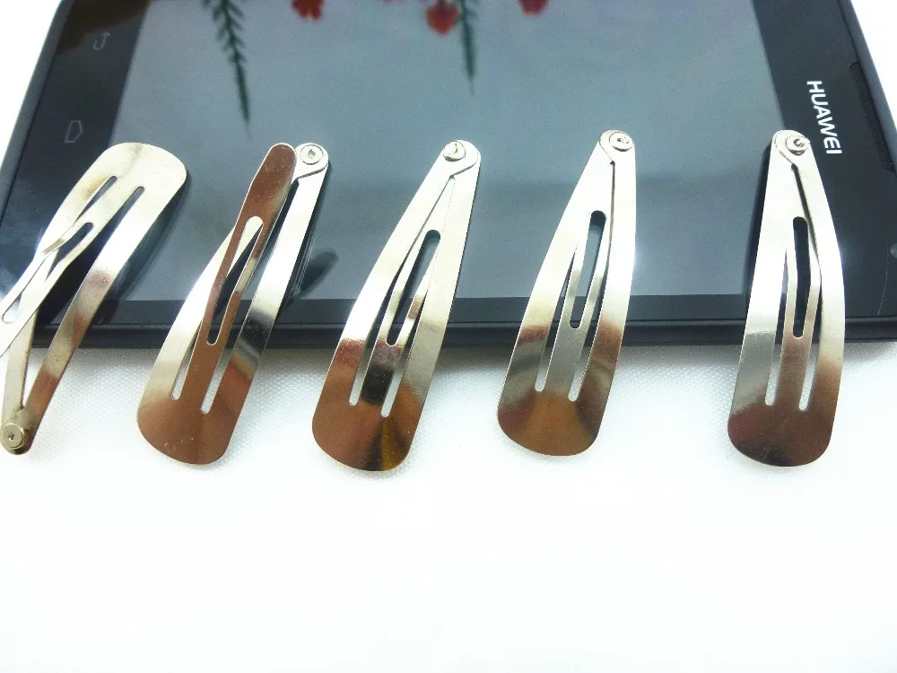 100 BB Hair Clips Base Finding 4.2cm long