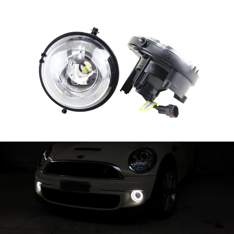 High Power Waterproof Led Daytime Running Light Front Fog Lamp Kit For
