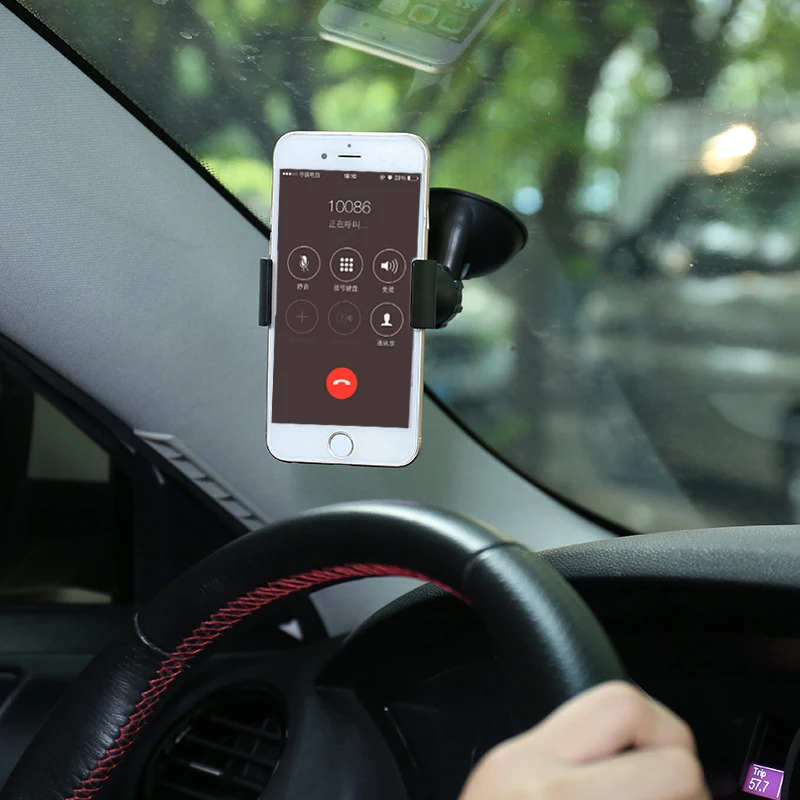 Автомобильный держатель для телефона HOTR универсальный лобового стекла iphone 6 7 plus