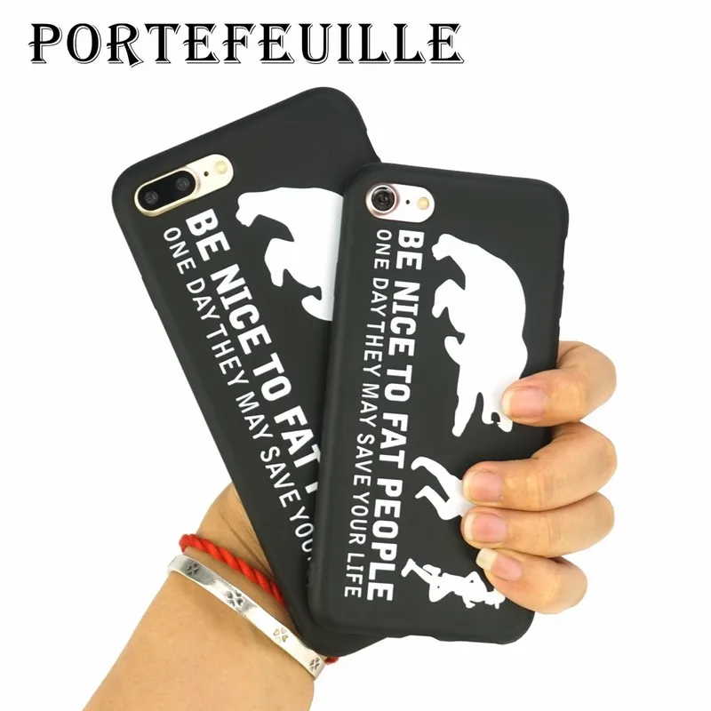 Portefeuille-Relief-TPU-Phone-Case-For-iPhone7-7plus-iPhone-5-5S-SE-6-6S-7-Matte-Soft-Touch-Rubber-Silicon-Fashion-Black-Summer-1 (10)