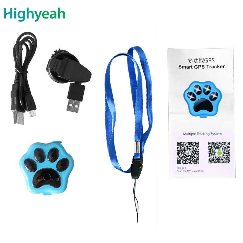 

Pet Gps Tracker RF-V30 Waterproof IP66 WIFI GPS GSM GPRS Tracking Dogs Locator GPS Anti-Lost Tracking Platform Free Lifetime Use