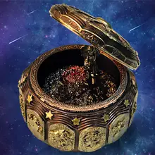 Музыкальная шкатулка со светодиодными огоньками для подарка на День Святого Валентина или День рождения