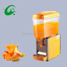 Одна голова холодный напиток машина охлаждения один Barrel blender 15L* 2 Объем дозатора соковыжималки для фруктов и овощей