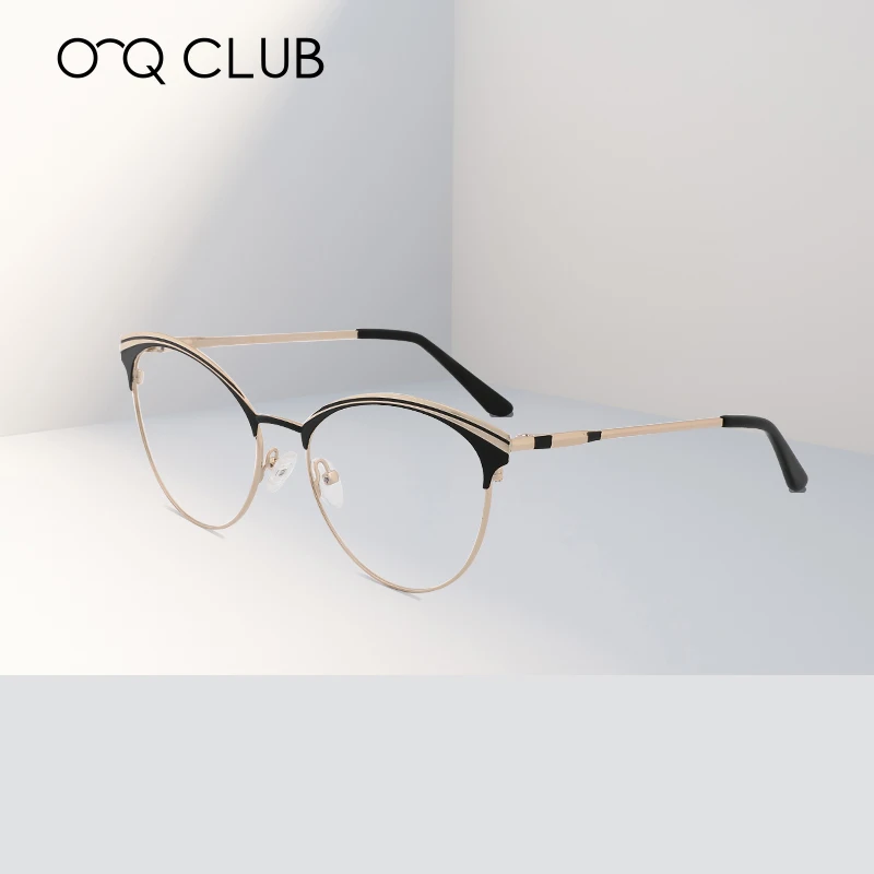 

Women Brand Designer Eyeglasses Optical Cat Eye Metal spectacles for Women Eyewear Glasses Frame Fashion Styles