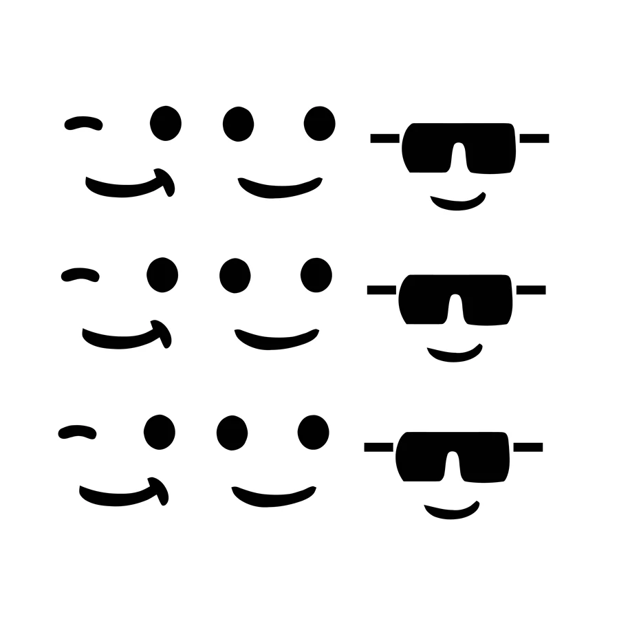 Lego Man Face Template Black And White
