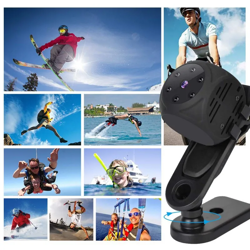 

HD 1080P Mini Car Camera Camcorder Voice /Video Recorder Night Vision Support For Windows Mac Linux