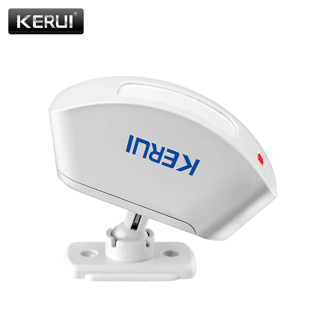 Wireless Infrared PIR Motion Detector Curtains Sensor Compatible With Burglar Security Alarm System 5Pcs KERUI P817 motion sensor motion detector alarm