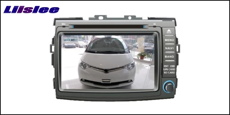 Для Toyota Previa/Estima/Tarago LiisLee Автомобильный мультимедийный телевизор DVD gps аудио стерео Hi-Fi радио стиль навигация NAV