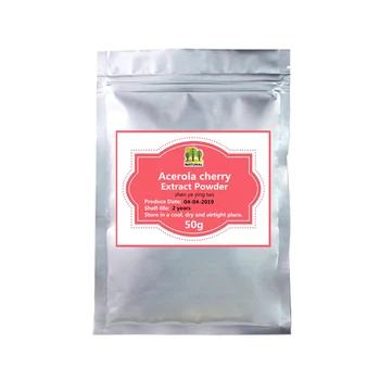 

50-1000g,100% Natural Anti-aging and Emollients Function Acerola Cherry Extract Vitamin C Powder,Zhen Ye Ying Tao