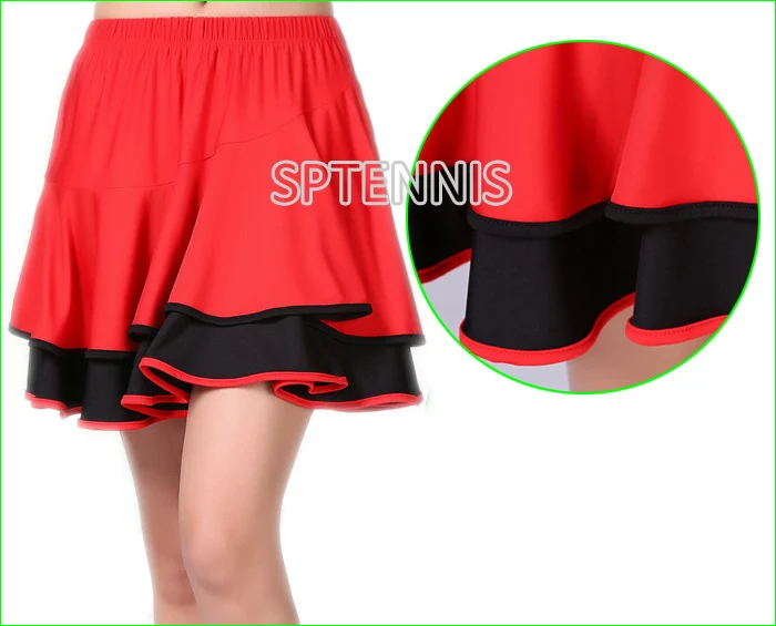 M-6XL, Женская Многоуровневая юбка, одежда для танца тенниса, разноцветная нижняя часть для упражнений со встроенными шортами для женщин