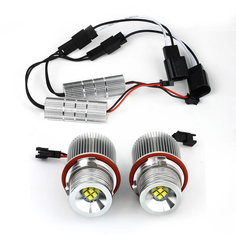 Kit CANBUS Angel Eyes LED Marker Light Bulb For BMW X5 E70 X6 E71 E90