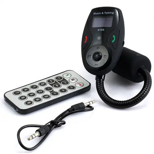 Любимый Bluetooth Handsfree Car комплект ЖК дисплей MP3 плеер Беспроводной адаптер Радио FM