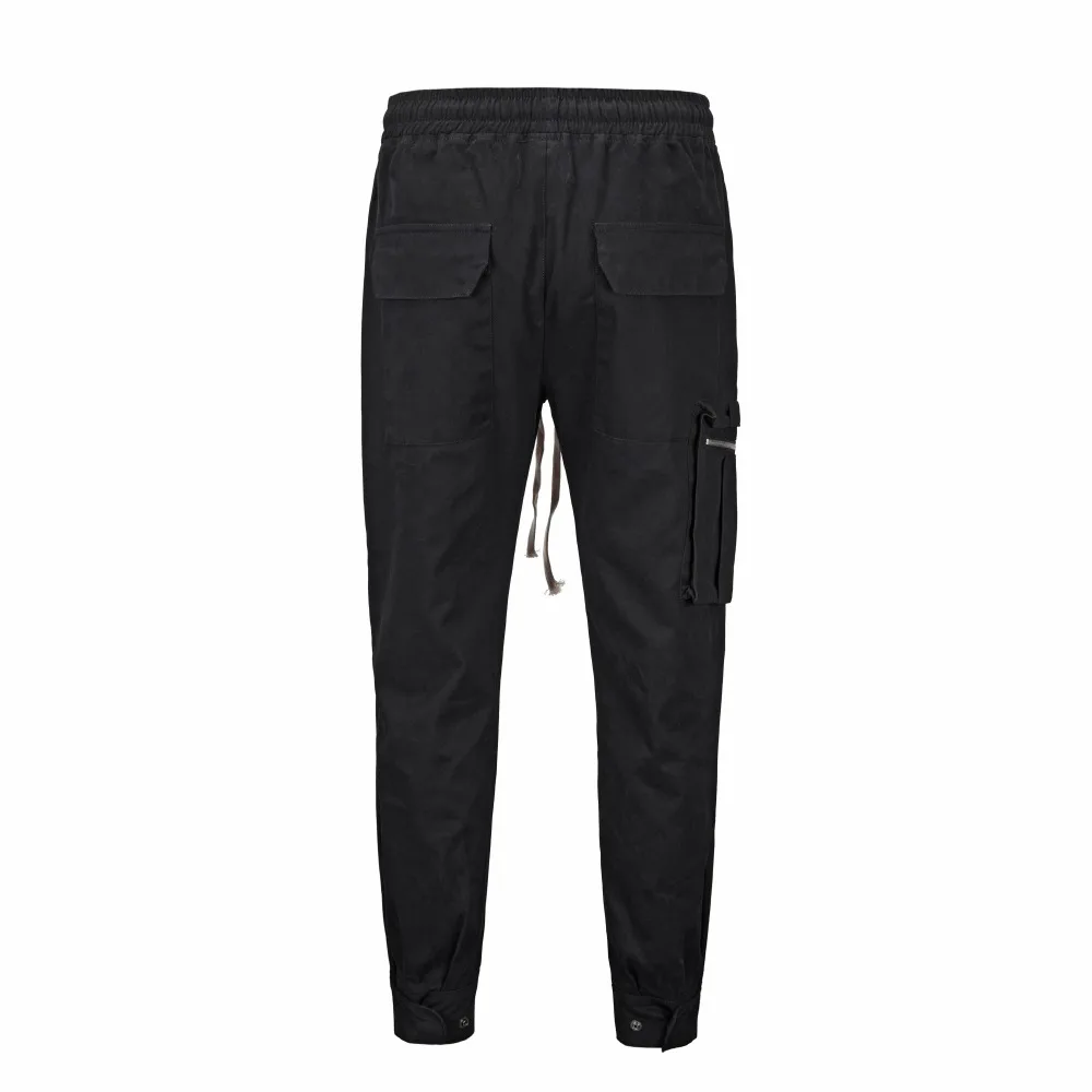 VFIVEUNFOUR Pockets Patchwork Harem Pants Men 2019 Harajuku Elastic Waist Drawstring Joggers Male Streetwear Cargo Pants 