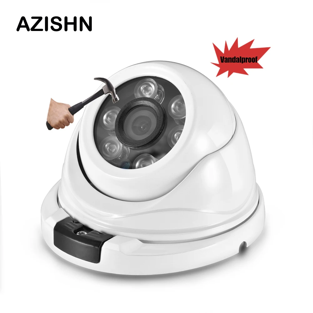 IP камера видеонаблюдения AZISHN H.265 3 Мп 2304*1296 металлическая водонепроницаемая IP66 с