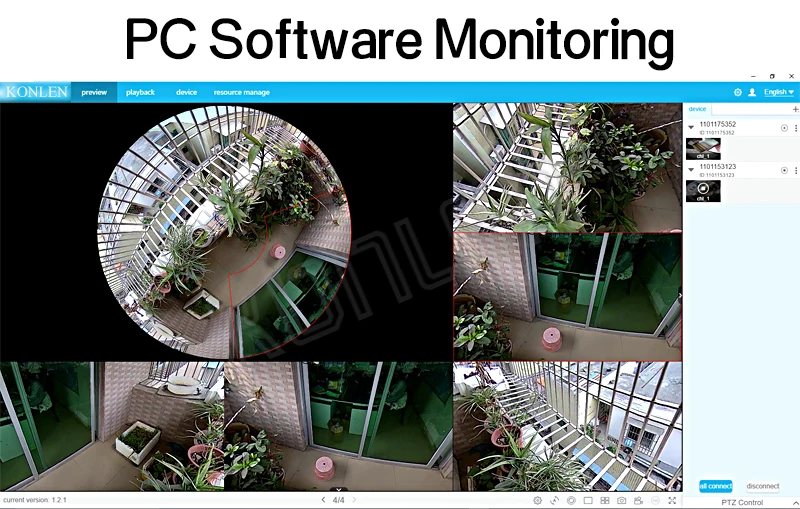 Fisheye Panoramic IP Camera CCTV 13