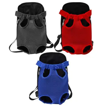 

Pet Dog Cat Carrier Backpack Security Durable Cleanable Comfortable Mesh Breathable Adjustable Outdoor Shoulder Bags E5M1