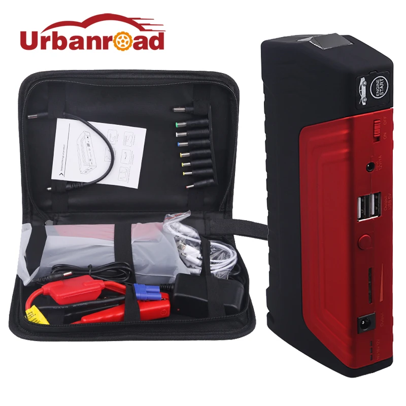 

68800mAH 600A Peak Portable Mini Emergency Starting Device Jump Starter 12v For Car Auto Battery Booster Power Bank Car Charger