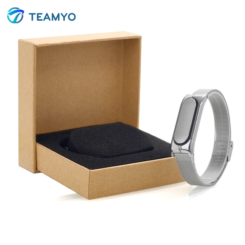  Металлический Ремешок Из Нержавеющей Steell для Xiaomi Mi 1 S Импульсный Миланской Петля Браслет Замена для Miband Smartband Аксессуары 