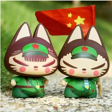 CHSKY украшение автомобиля ПВХ декомпрессии приборной панели автомобиля украшения Красная Армия Пара Авто модные аксессуары Подарки для девочек